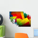 Colorful, Abstract Lacrosse Wall Decal