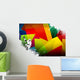 Colorful, Abstract Lacrosse Wall Decal