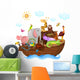 Noah's Ark Wall Decal