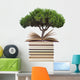 Tree and Books Wall Decal
