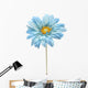 Blue Daisy Wall Decal