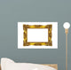 Baroque Picture Frame White Wall Decal