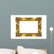Baroque Picture Frame White Wall Decal