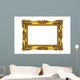 Baroque Picture Frame White Wall Decal