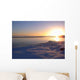 Winter Sea Sunset Wall Decal