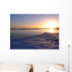 Winter Sea Sunset Wall Decal