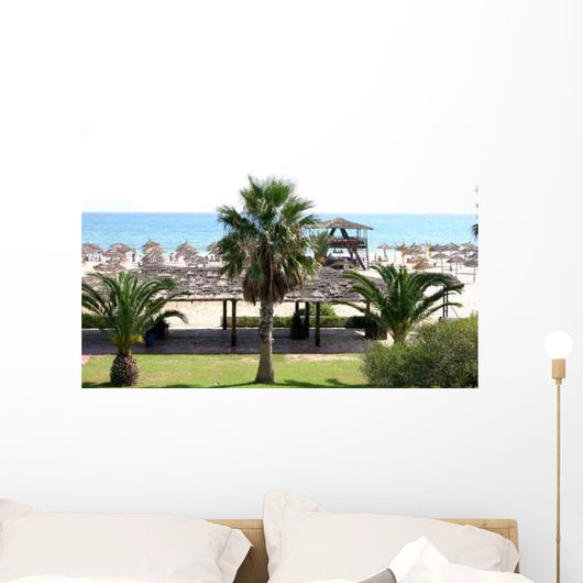 Plage L'hotel Venus Hammamet Wall Decal