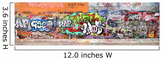 Wall with Graffiti Wall Decal