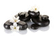 Black Spa Stones with Wall Decal