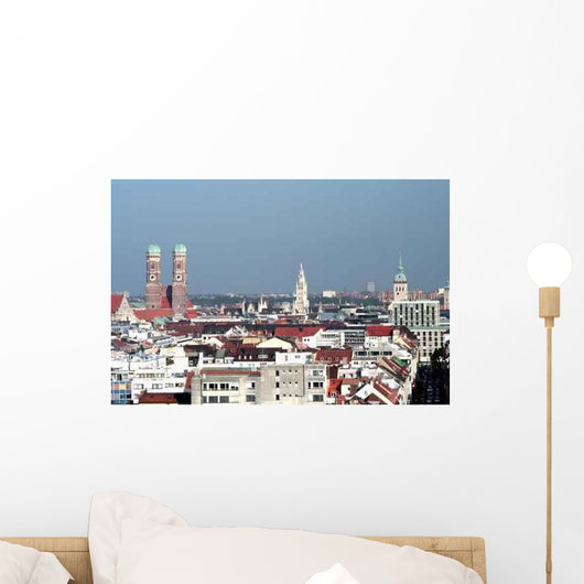 Skyline M Nchen Wall Decal
