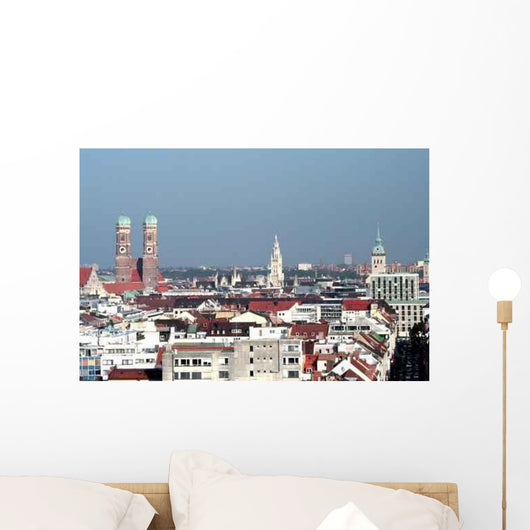 Skyline M Nchen Wall Decal