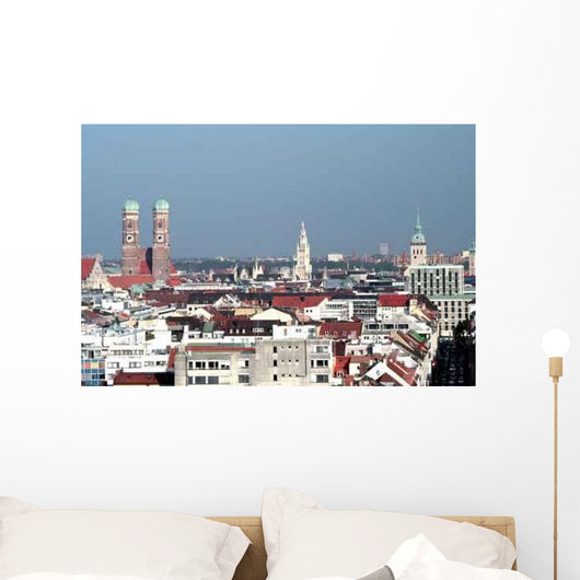 Skyline M Nchen Wall Decal