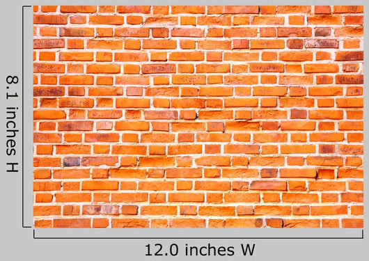 Old Brick Wall Wall Decal