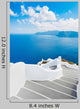 Santorini Island Greece Stairway Wall Decal