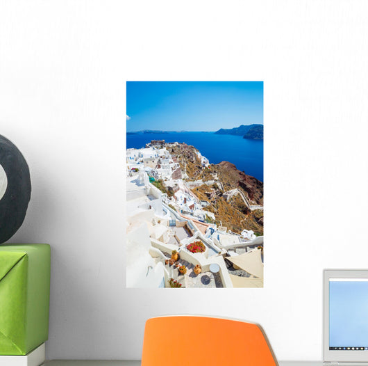 Santorini Island Greece Wall Decal