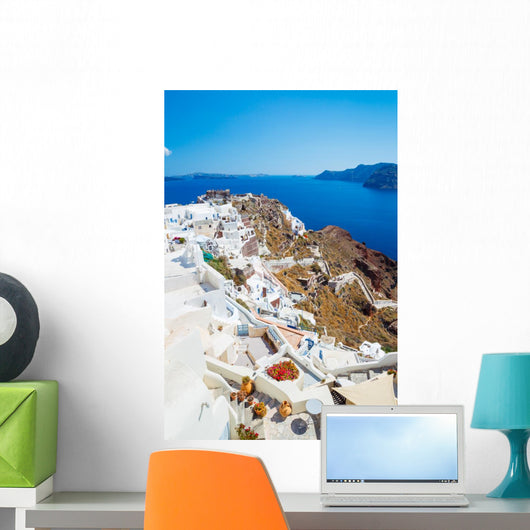 Santorini Island Greece Wall Decal
