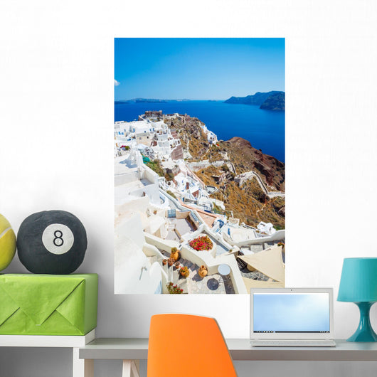 Santorini Island Greece Wall Decal
