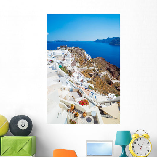 Santorini Island Greece Wall Decal