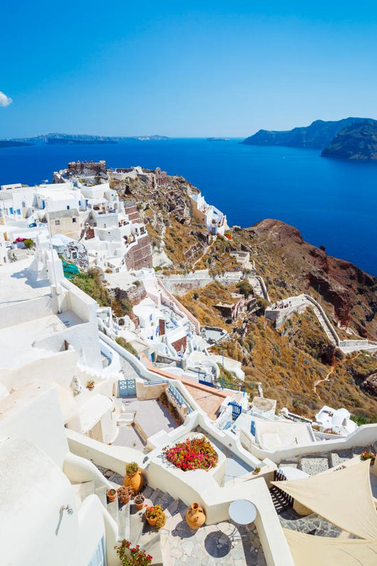 Santorini Island Greece Wall Decal