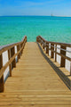 Dock Leading to Beautiful Wall Decal
