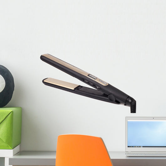 Hair Iron Wall Decal