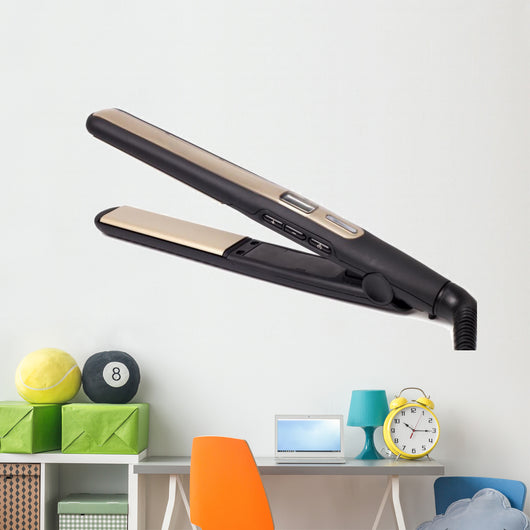 Hair Iron Wall Decal