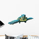 Hawksbill Sea Turtle Swimming Towards You Wall Decal