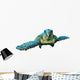 Hawksbill Sea Turtle Swimming Towards You Wall Decal