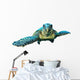 Hawksbill Sea Turtle Swimming Towards You Wall Decal