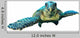 Hawksbill Sea Turtle Swimming Towards You Wall Decal