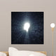 Female Head Silhouette Wall Decal