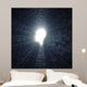 Female Head Silhouette Wall Decal