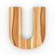 3D Font Wood Ash Wall Decal