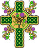 Celtic Cross Wall Decal