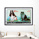 Postage Stamp Fujeira 1971 Wall Decal
