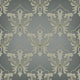 Seamless Dark Damask Pattern Wall Decal