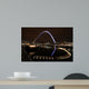 Newcastle Millennium Bridge at Night Wall Decal