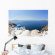 Santorini's Seascape Wall Decal