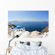 Santorini's Seascape Wall Decal