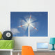 motion effect on wind mill power generator Wall Mural