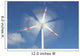 motion effect on wind mill power generator Wall Mural
