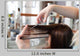 Hairdresser Cutting Clients Hair