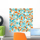 Turquoise Green and Blue Wall Decal