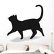 Form contour cat Wall Decal