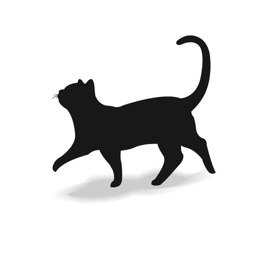 Form contour cat Wall Decal