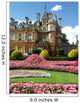 Waddesdon Manor - portrate of house and garden Wall Mural
