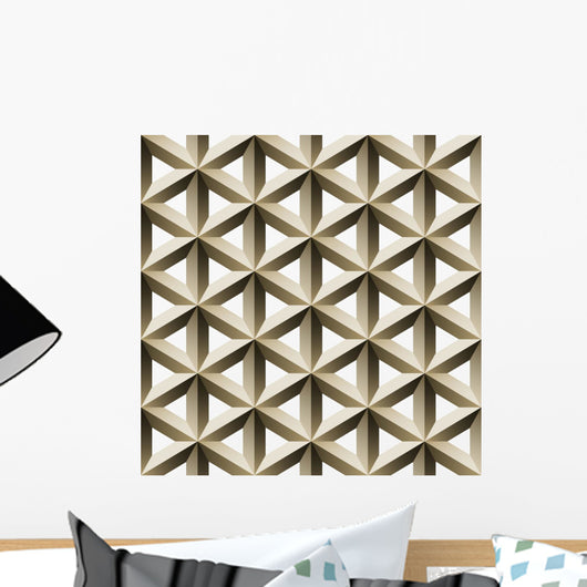 Lattice Seamless Pattern Wall Decal