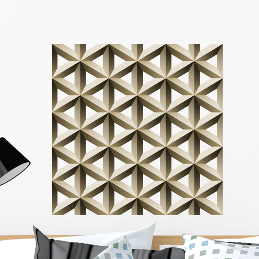Lattice Seamless Pattern Wall Decal
