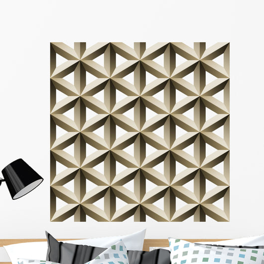 Lattice Seamless Pattern Wall Decal
