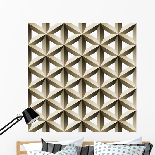 Lattice Seamless Pattern Wall Decal
